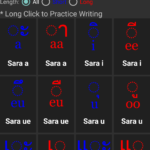 Learn Thai Alphabet Vowels